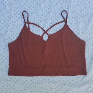 Cropped Strappy Cami 🌞